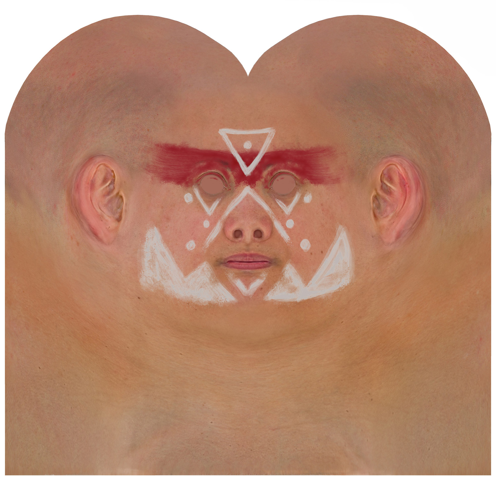 Tribal paint overlay texture 03